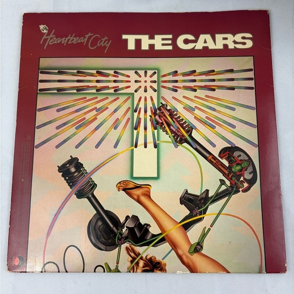 The Cars Heartbeat City 1984 Vinyl Record LP Elektra 60296-1 - Picture 13 of 13